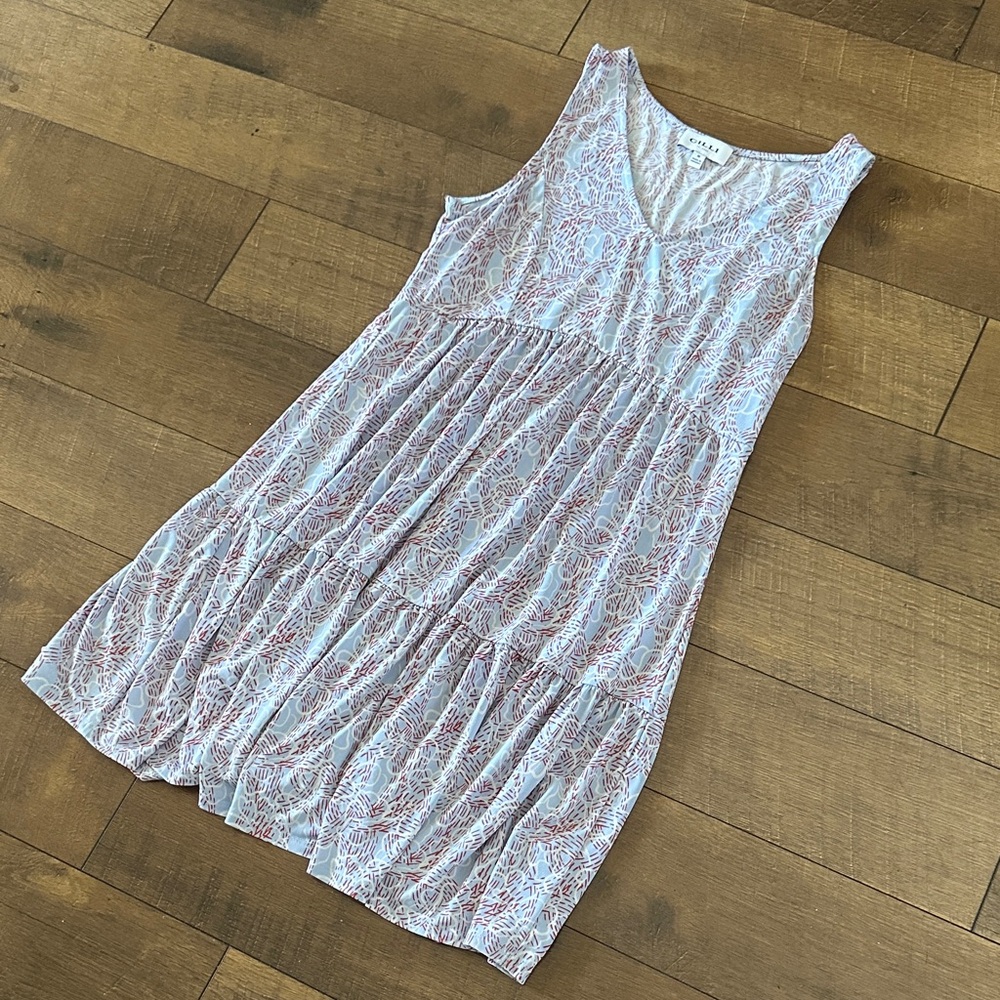 Gilli Pastel Patterned Sleeveless Dress